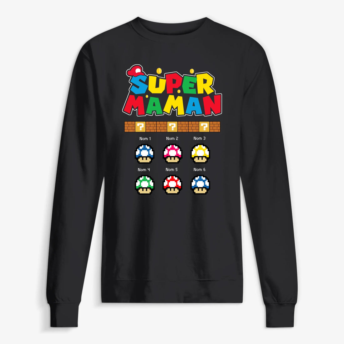 UNISEX SWEATSHIRT Front Dark