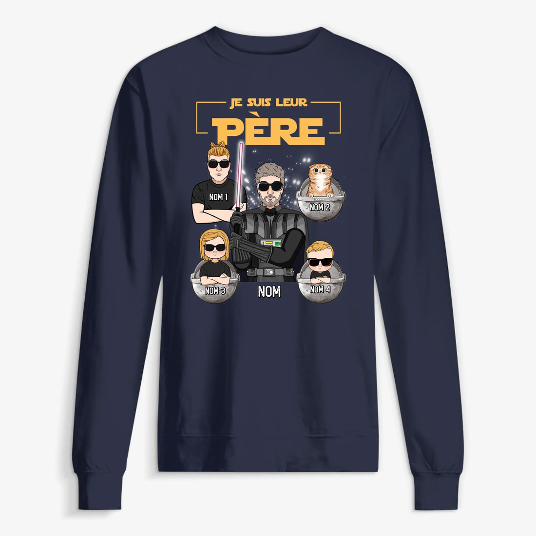 UNISEX SWEATSHIRT Front Light