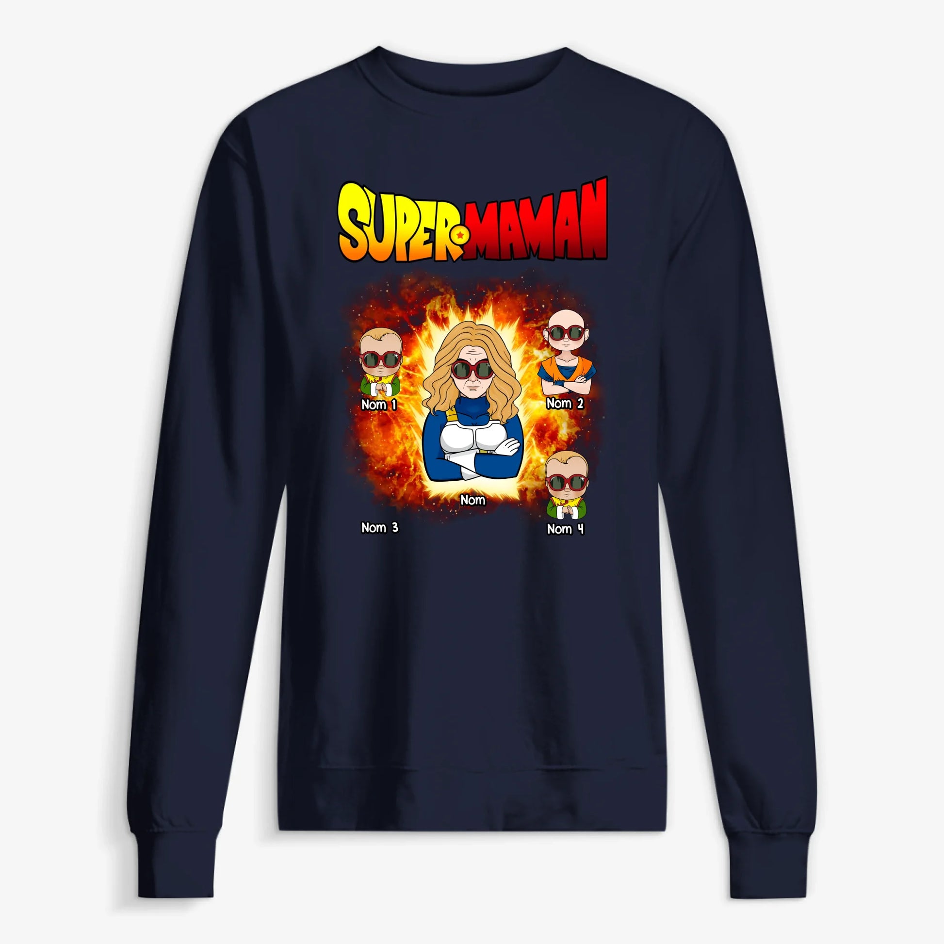 UNISEX SWEATSHIRT Front Dark