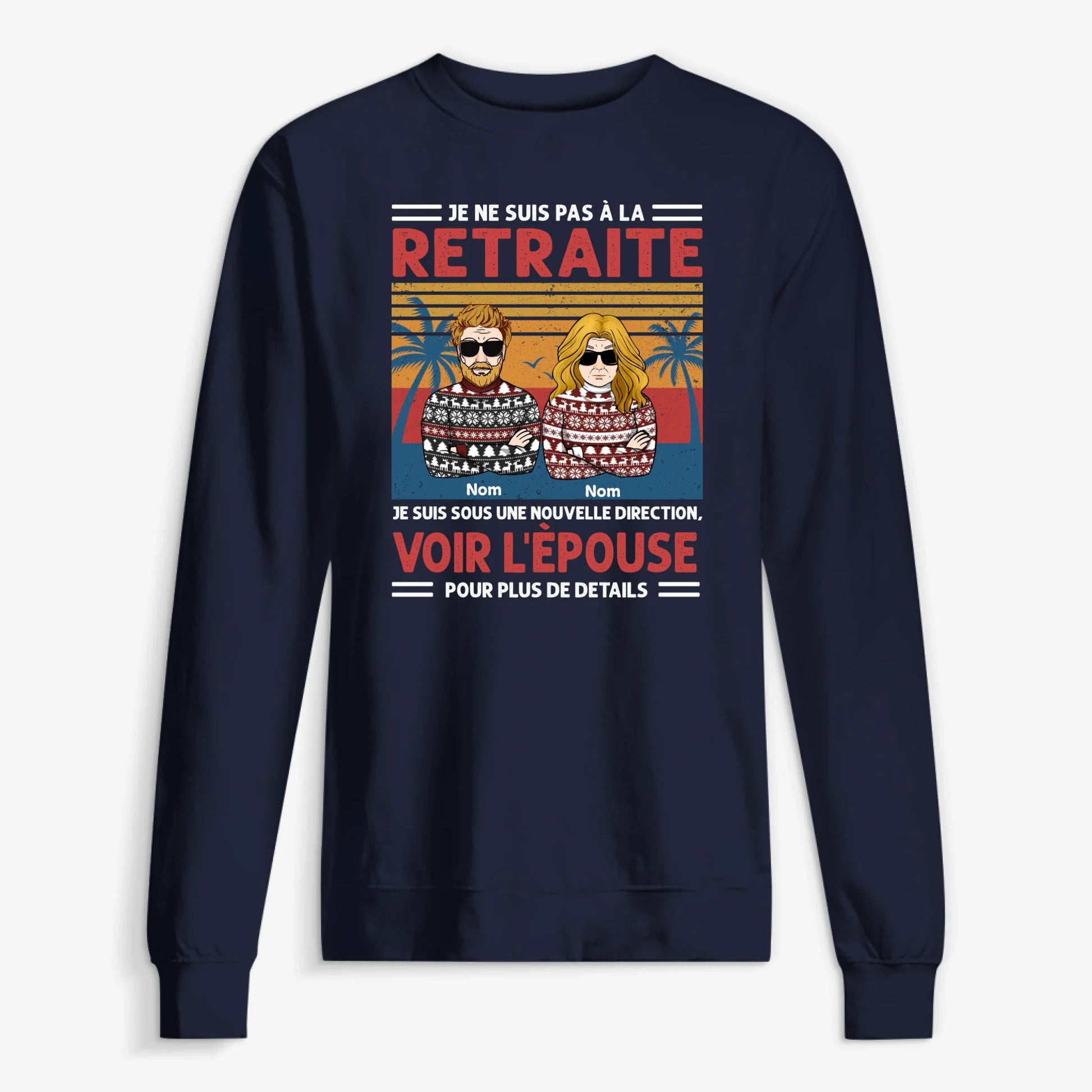 UNISEX SWEATSHIRT Front Dark