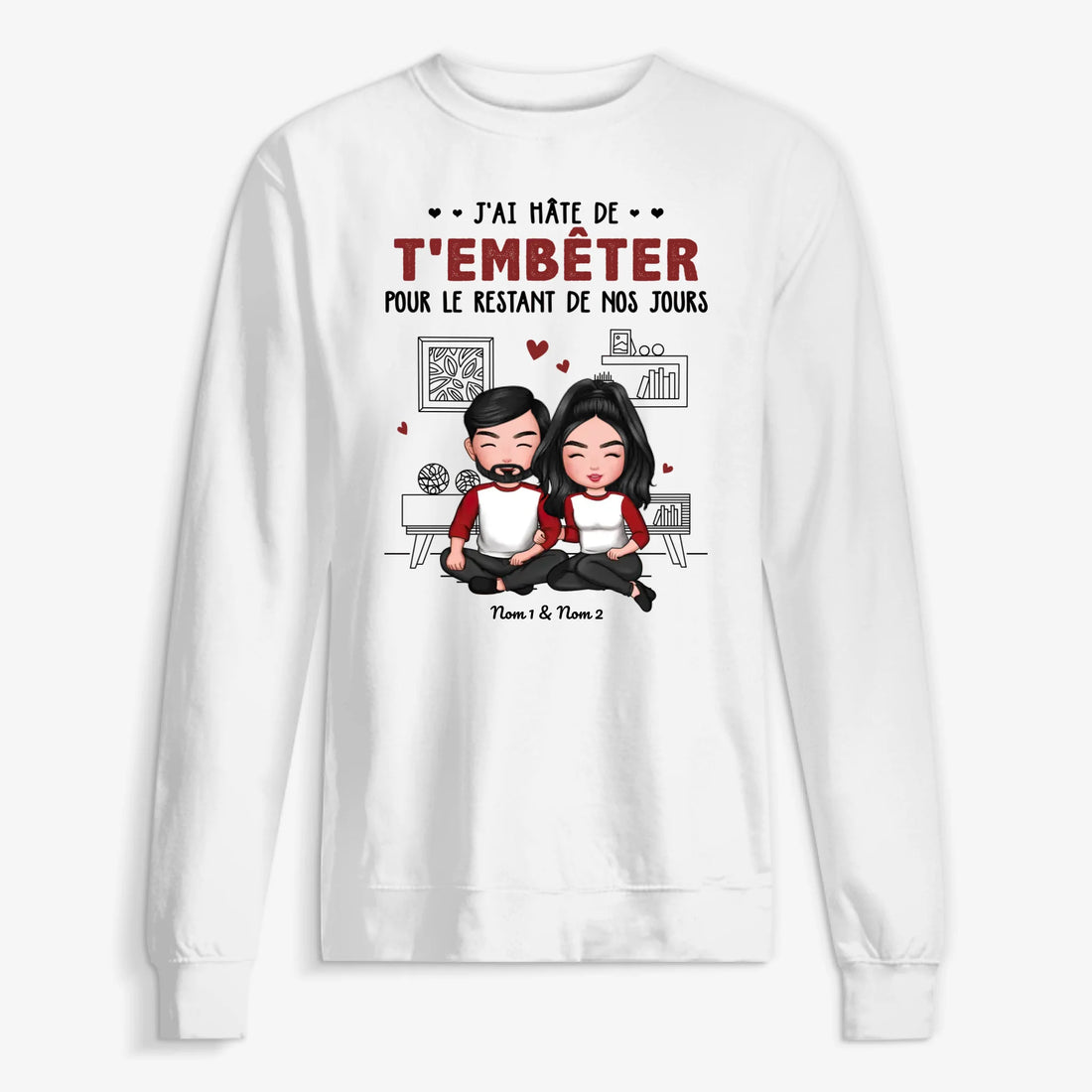 UNISEX SWEATSHIRT Front Light