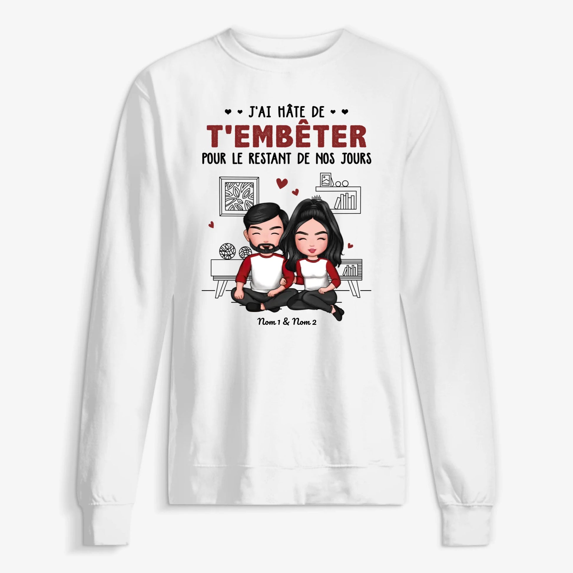 UNISEX SWEATSHIRT Front Light