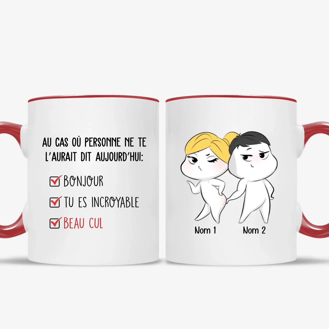 MUG 2FACE 2 TONE new