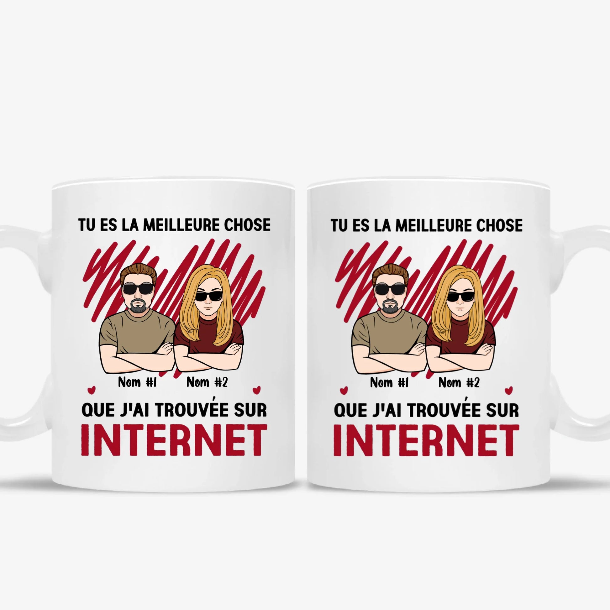 MUG 2FACE 2 TONE new