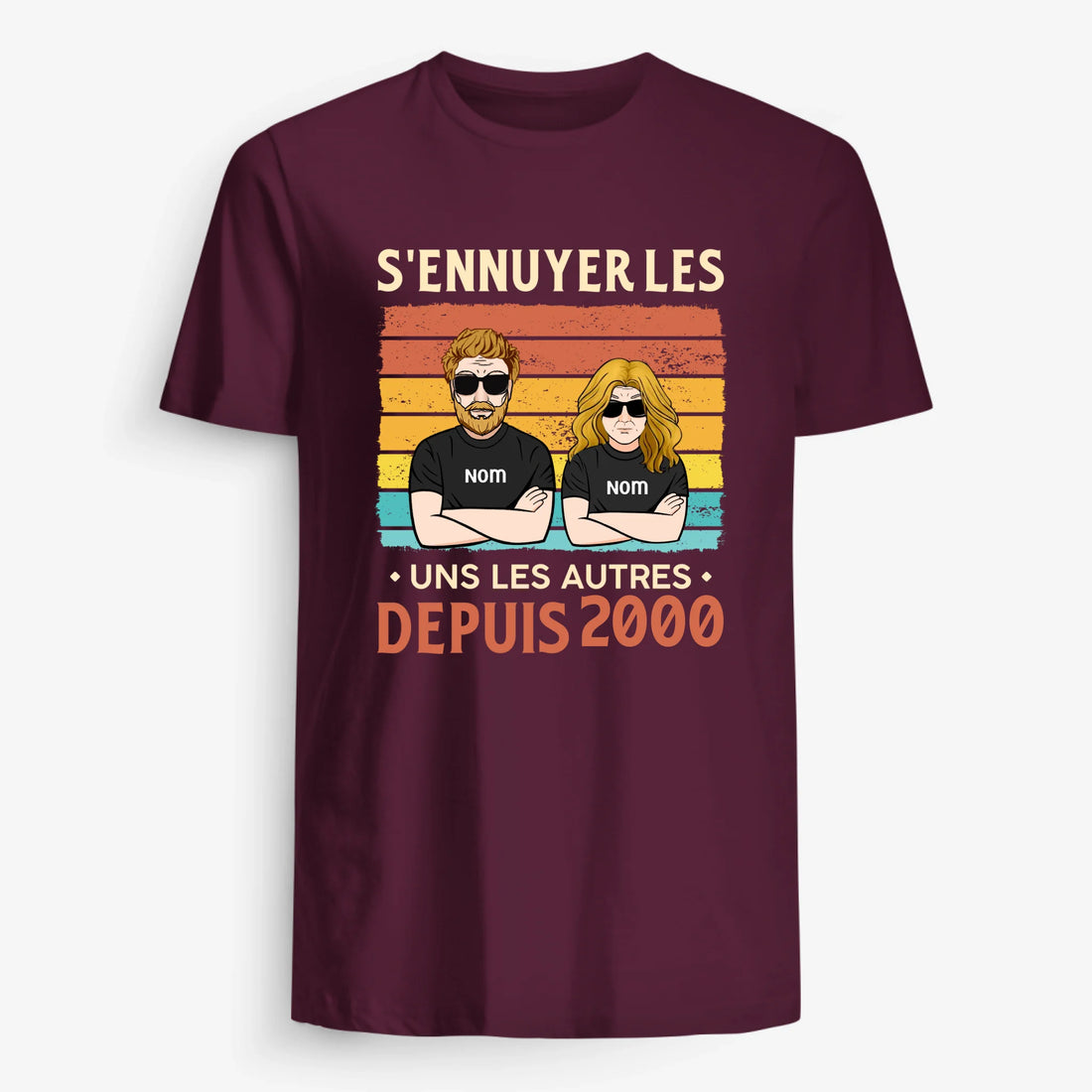 UNISEX T-SHIRT Front Dark