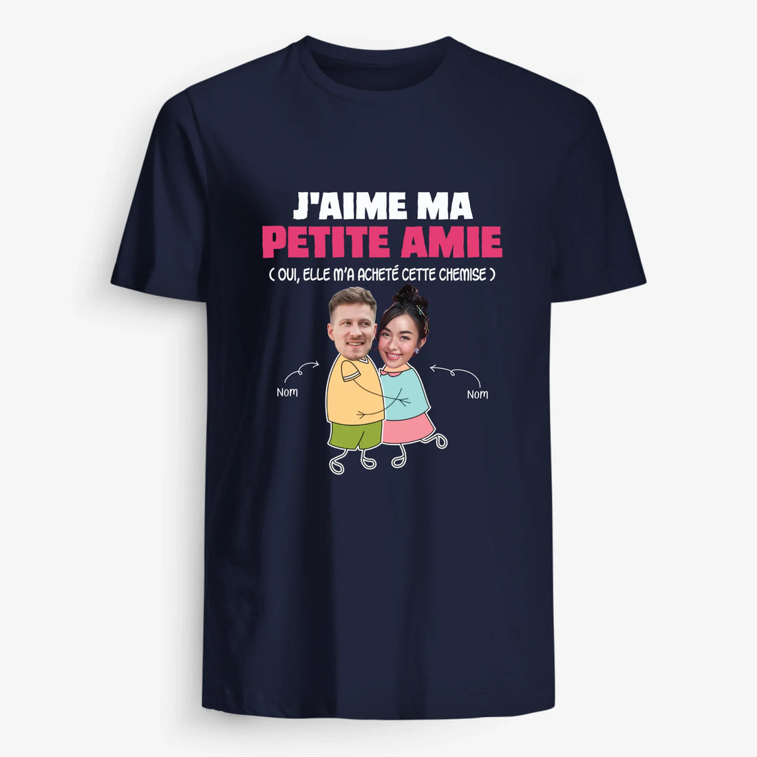 UNISEX T-SHIRT Front Dark