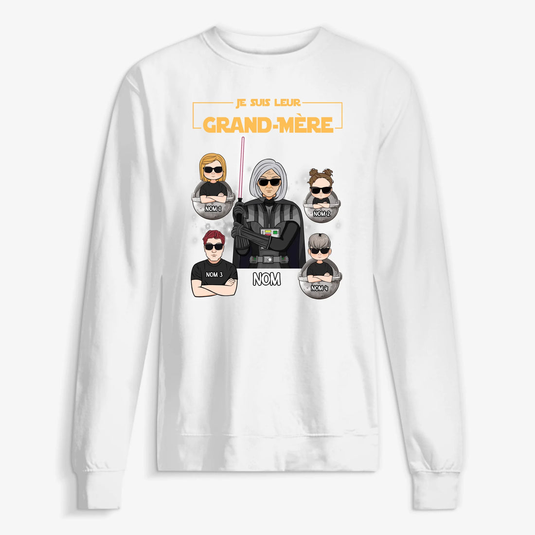UNISEX SWEATSHIRT Front Light