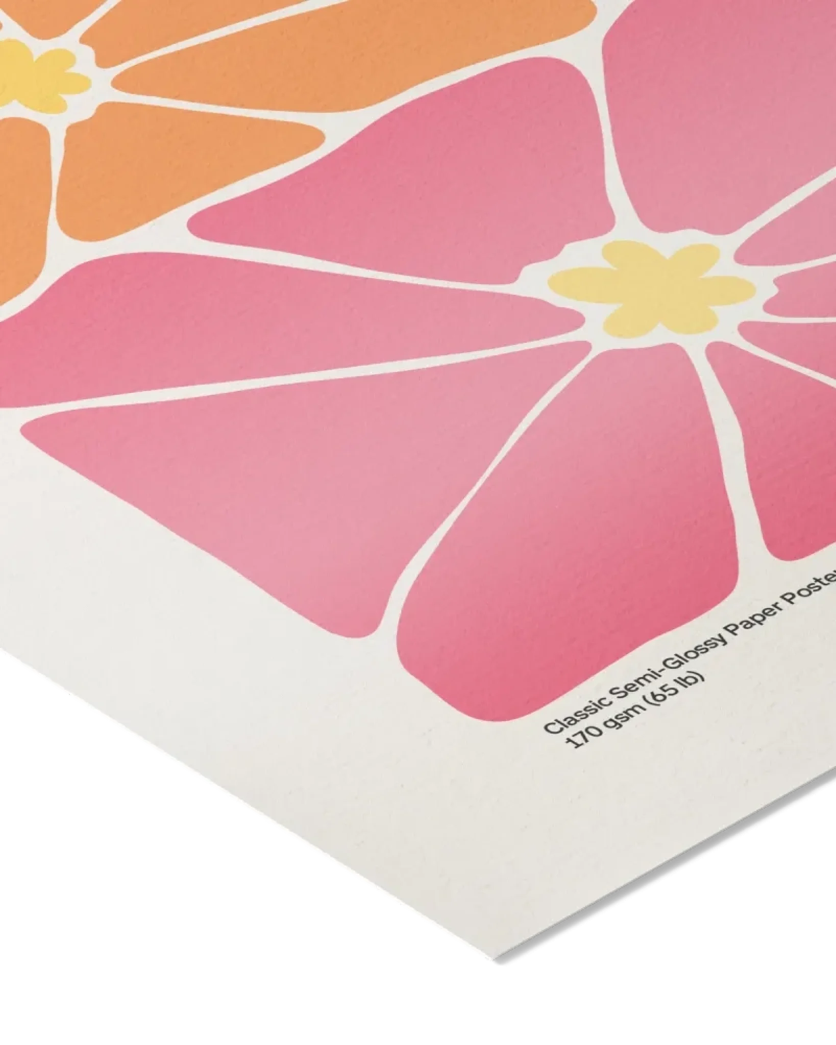 metal framed poster - papper