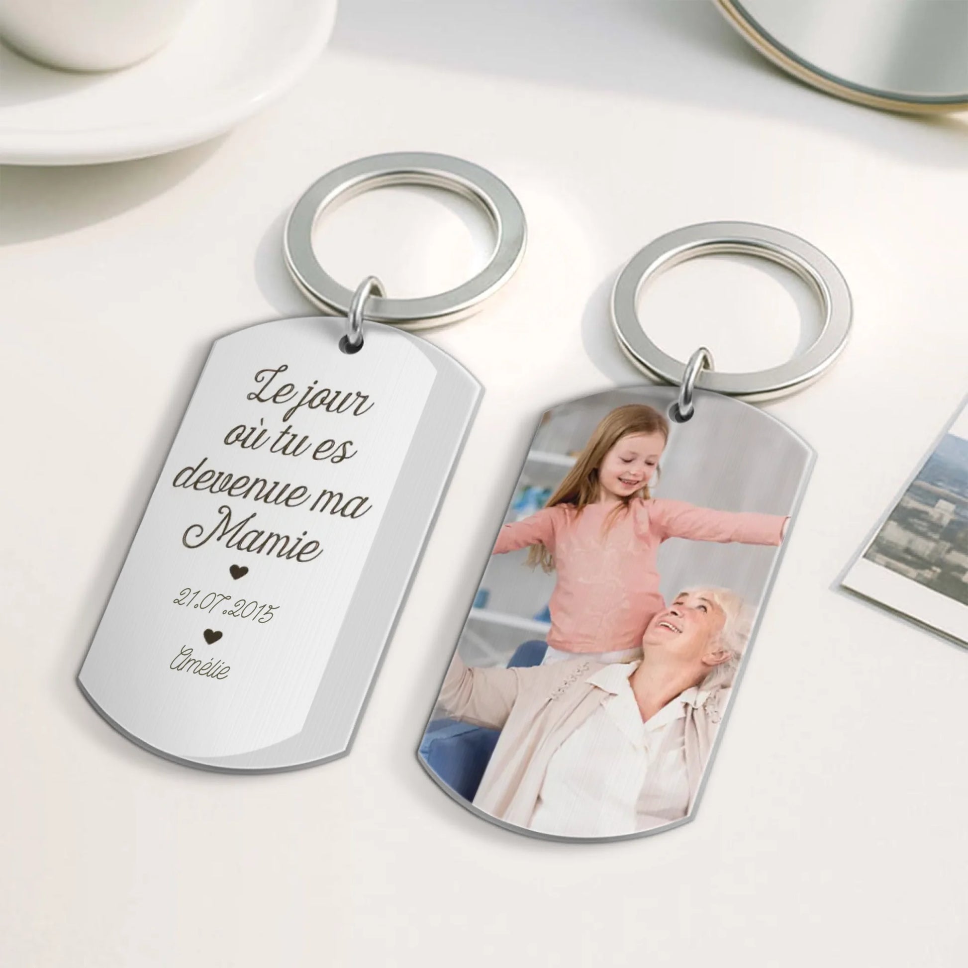 Keychain Steel BASE B 2