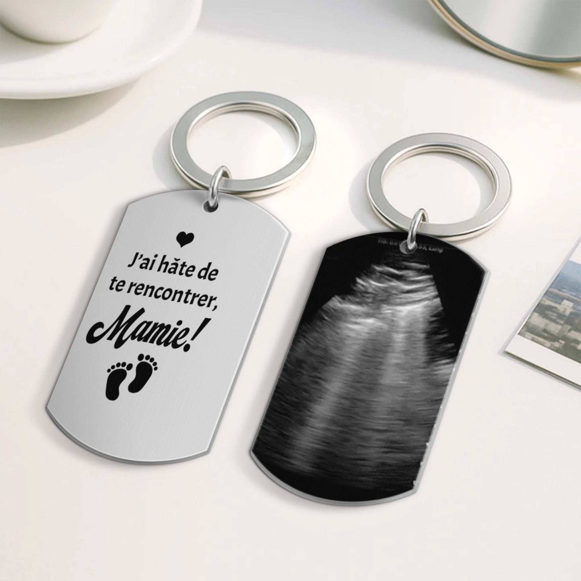 Keychain Steel BASE B 2