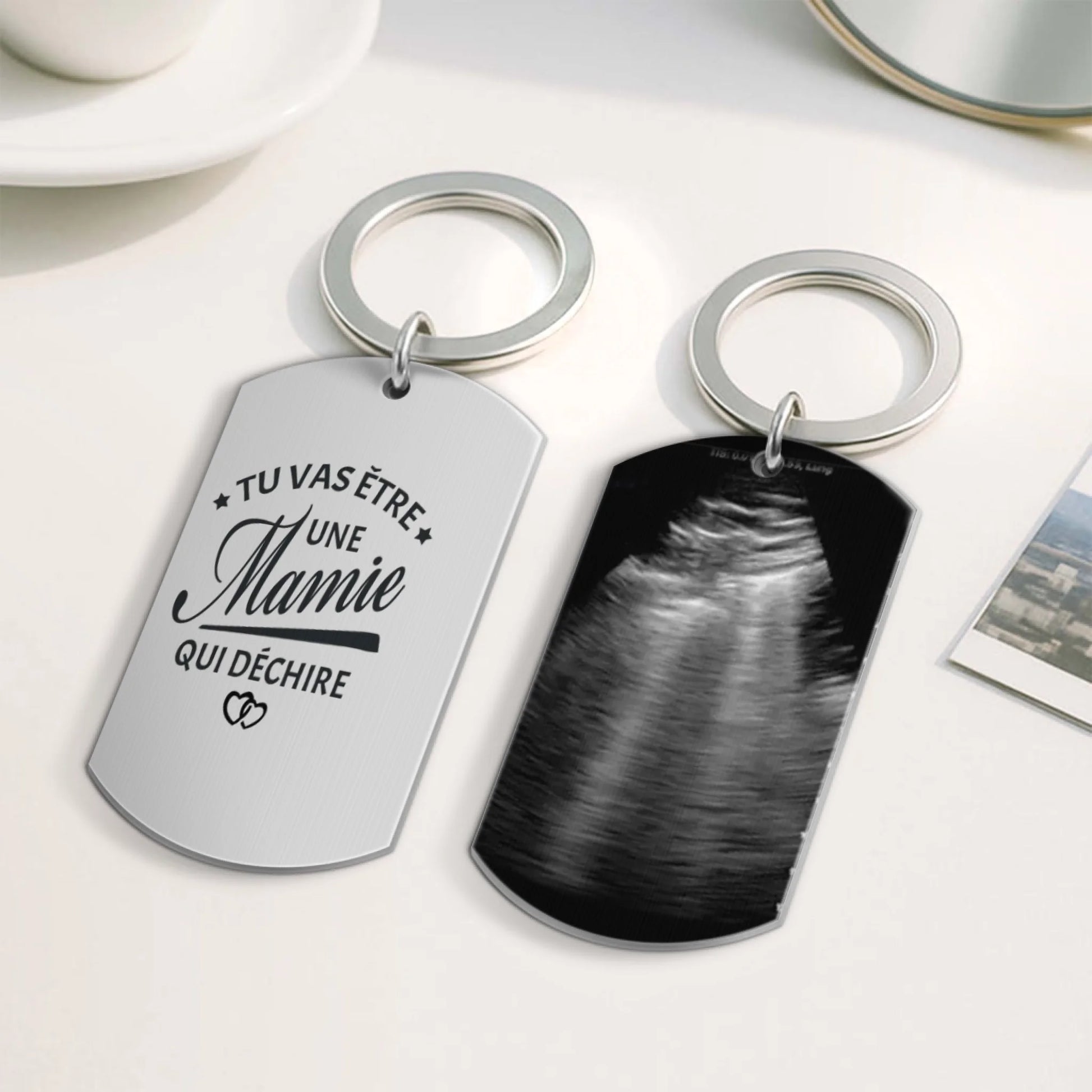 Keychain Steel BASE B 2