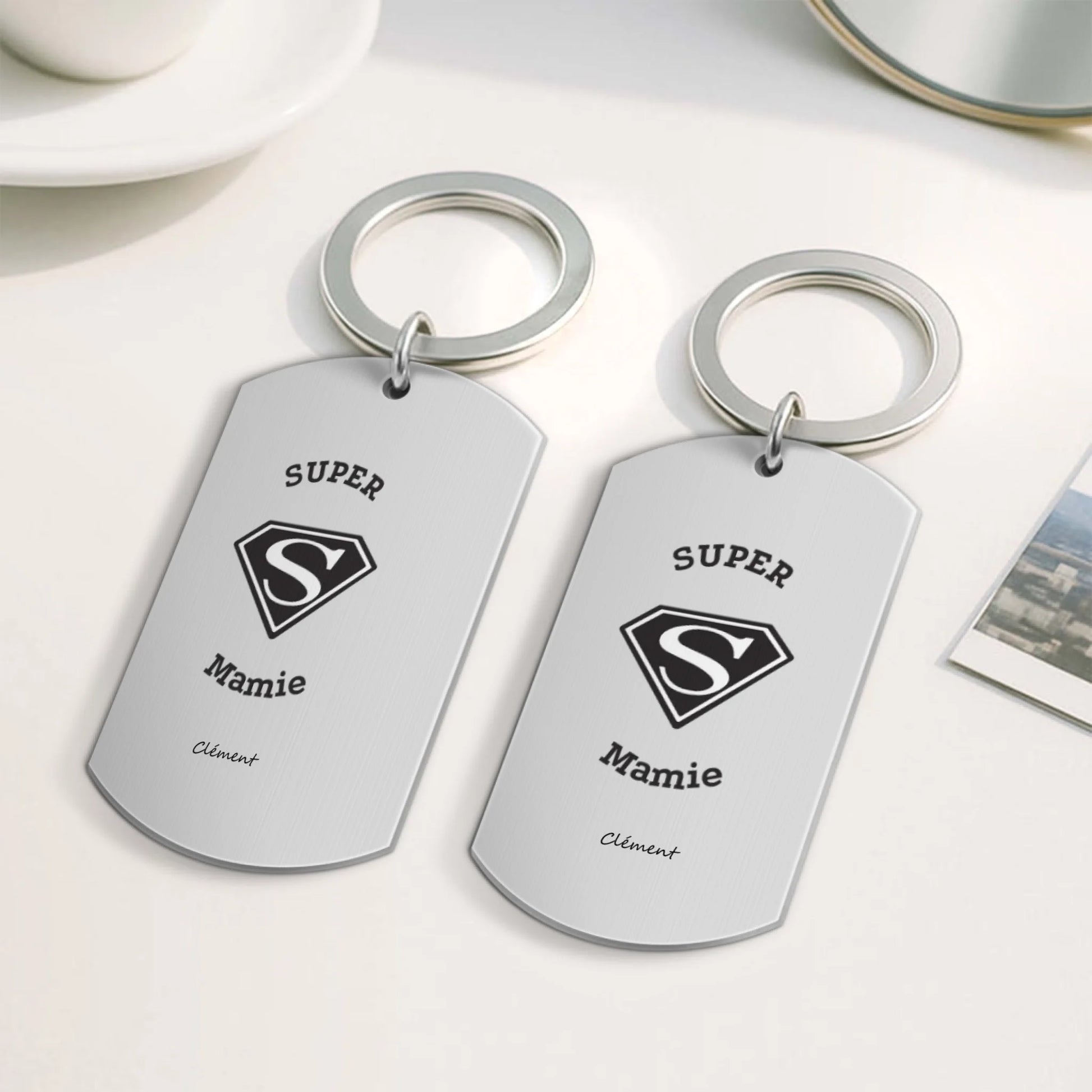 Keychain Steel BASE B 2