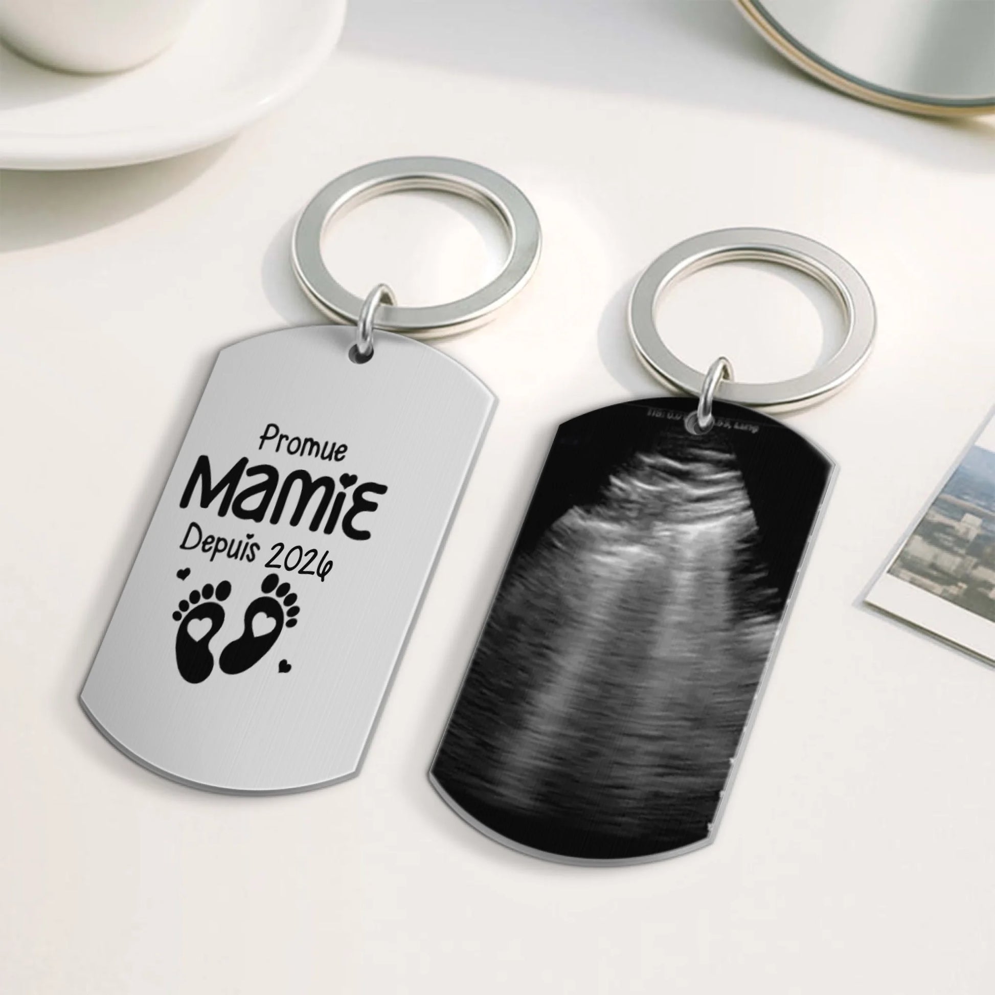 Keychain Steel BASE B 2