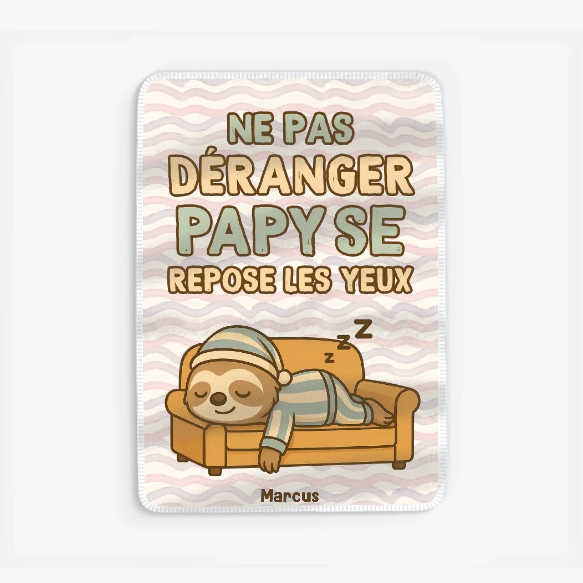 Fleece blanket Viền trắng