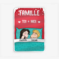 Fleece blanket Viền trắng