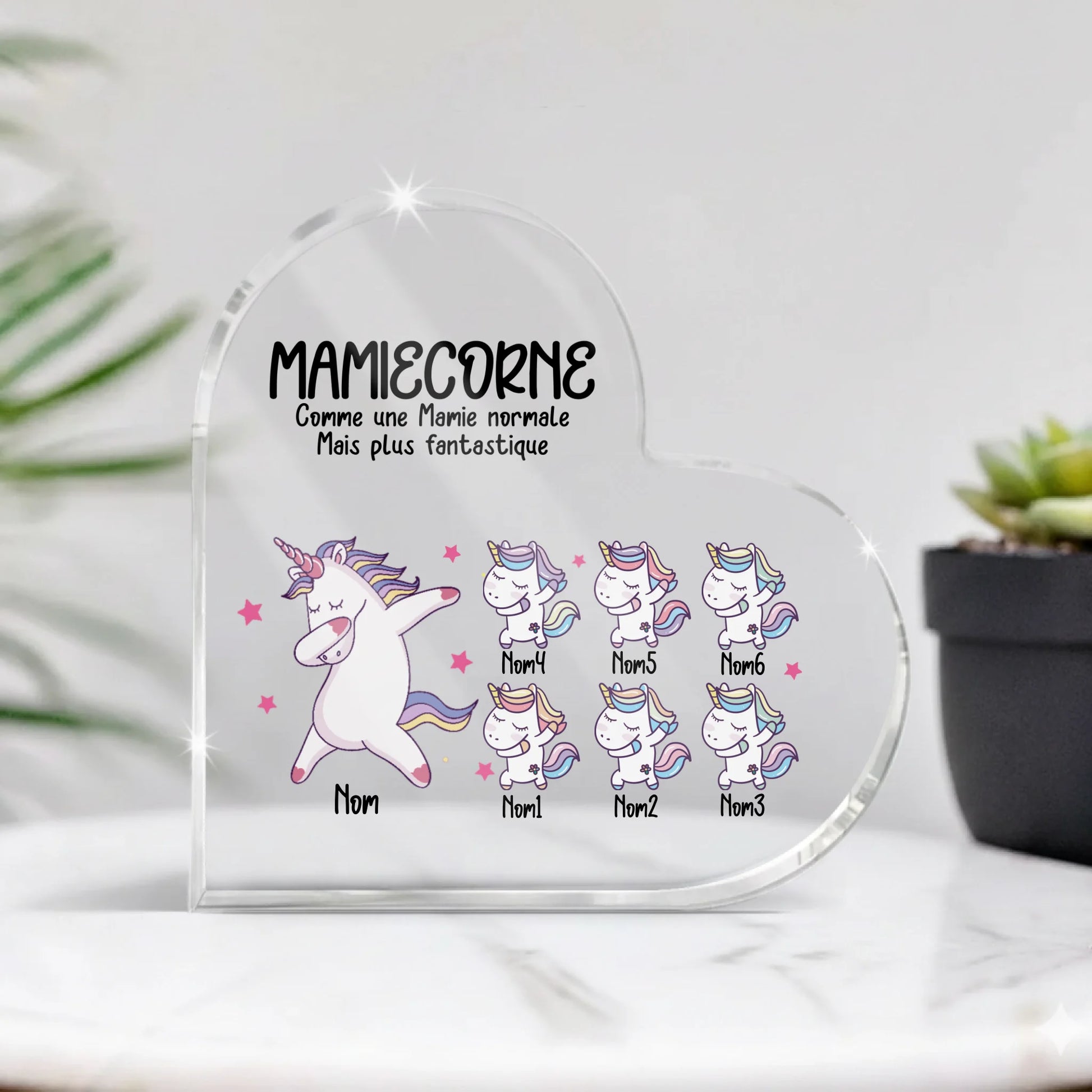 Heart Acrylic Plaque B