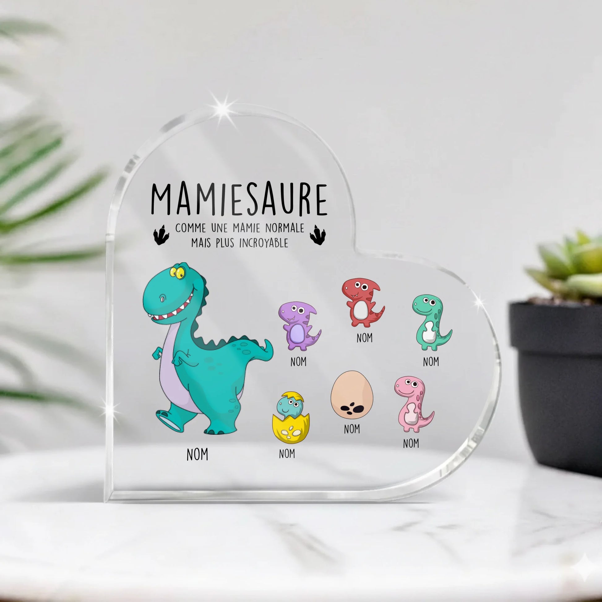 Heart Acrylic Plaque B