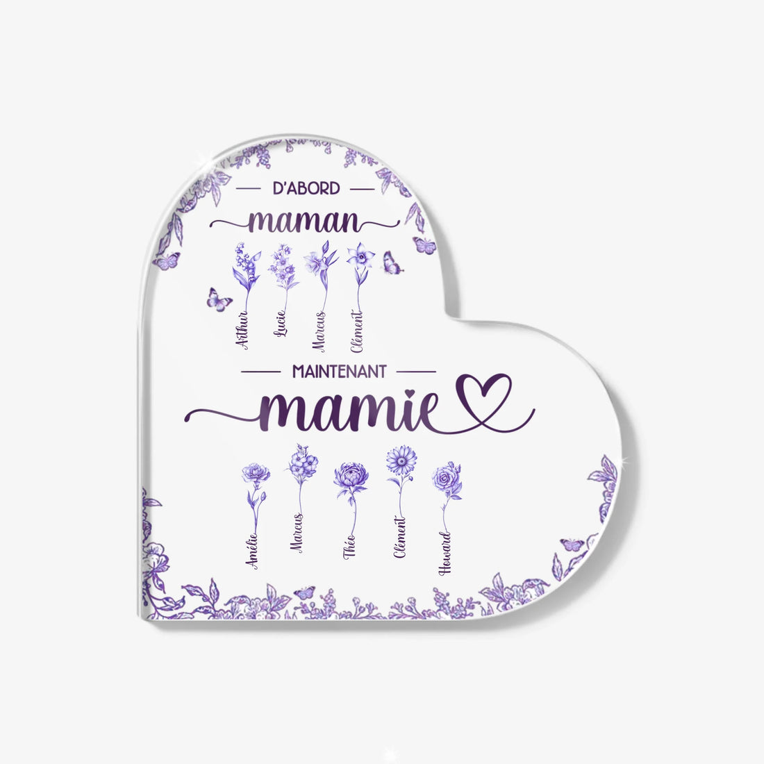 Heart Acrylic Plaque 2