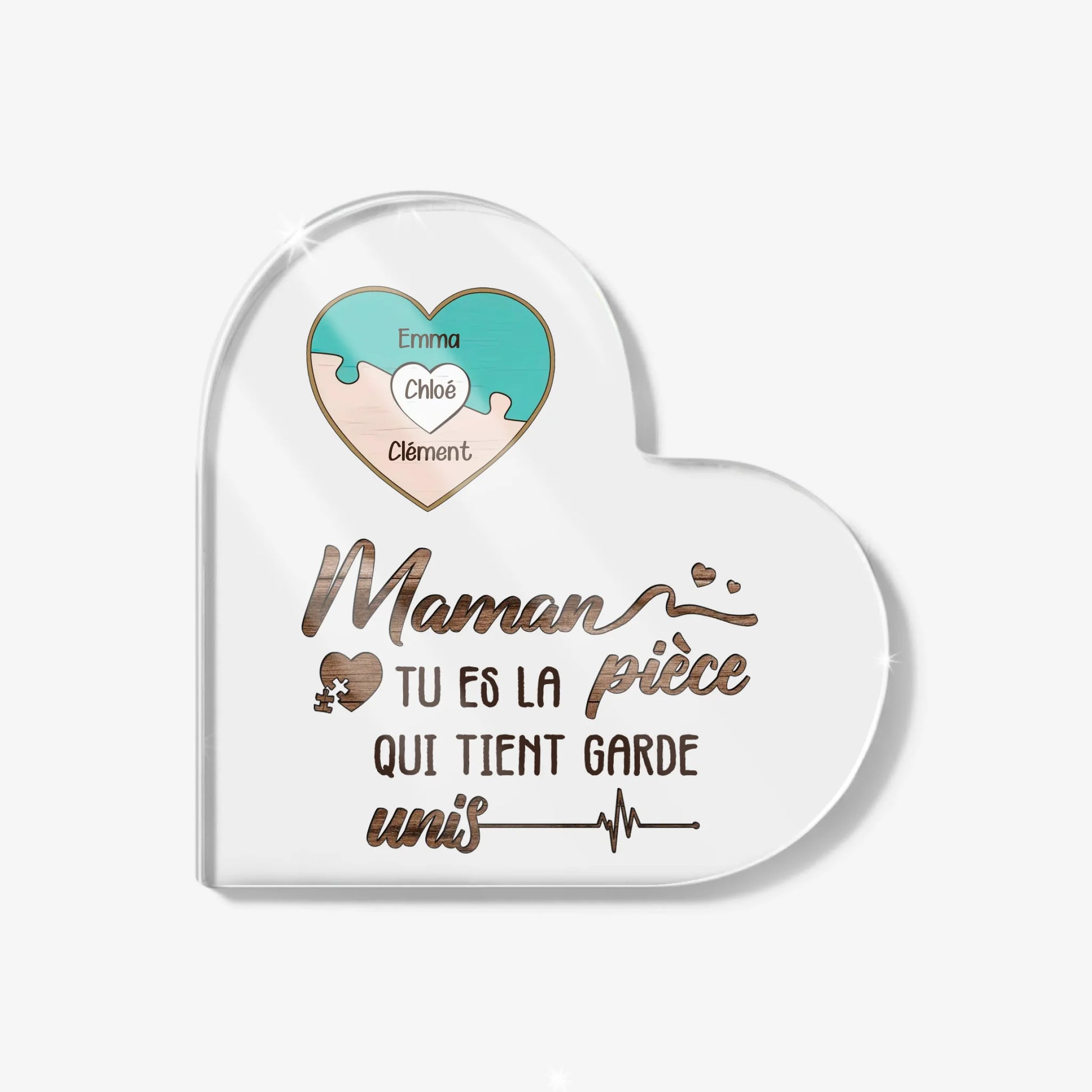 Heart Acrylic Plaque 2