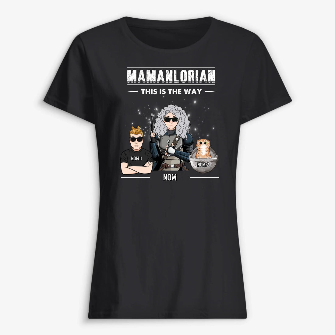 CLASSIC WOMEN T-SHIRT Front Dark