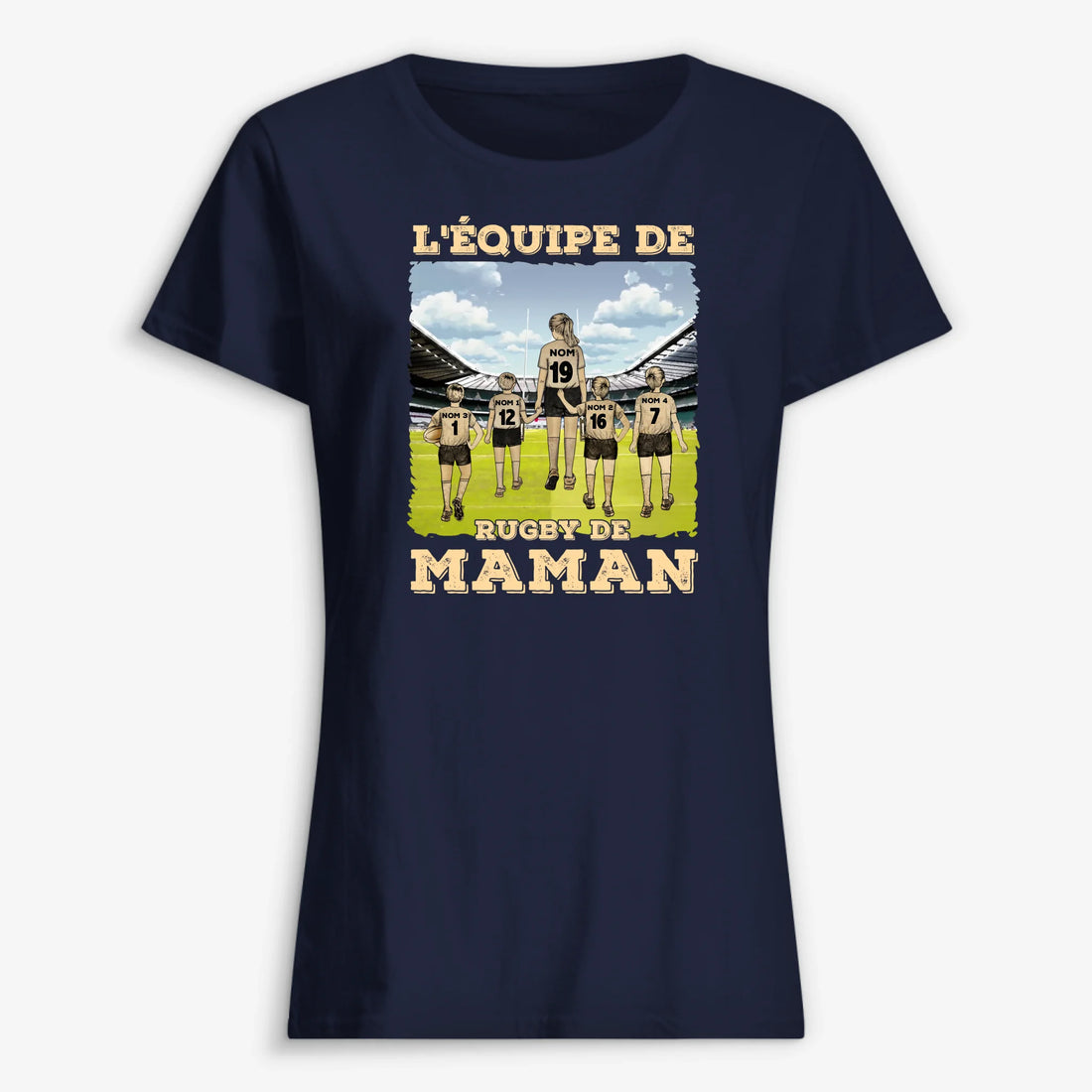 CLASSIC WOMEN T-SHIRT Front Dark