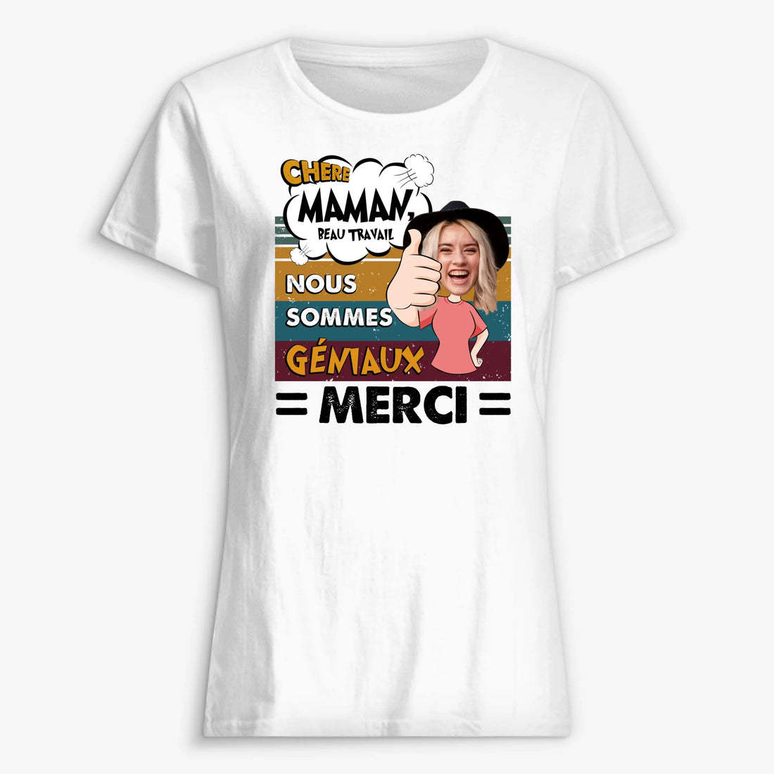 CLASSIC WOMEN T-SHIRT Front Light