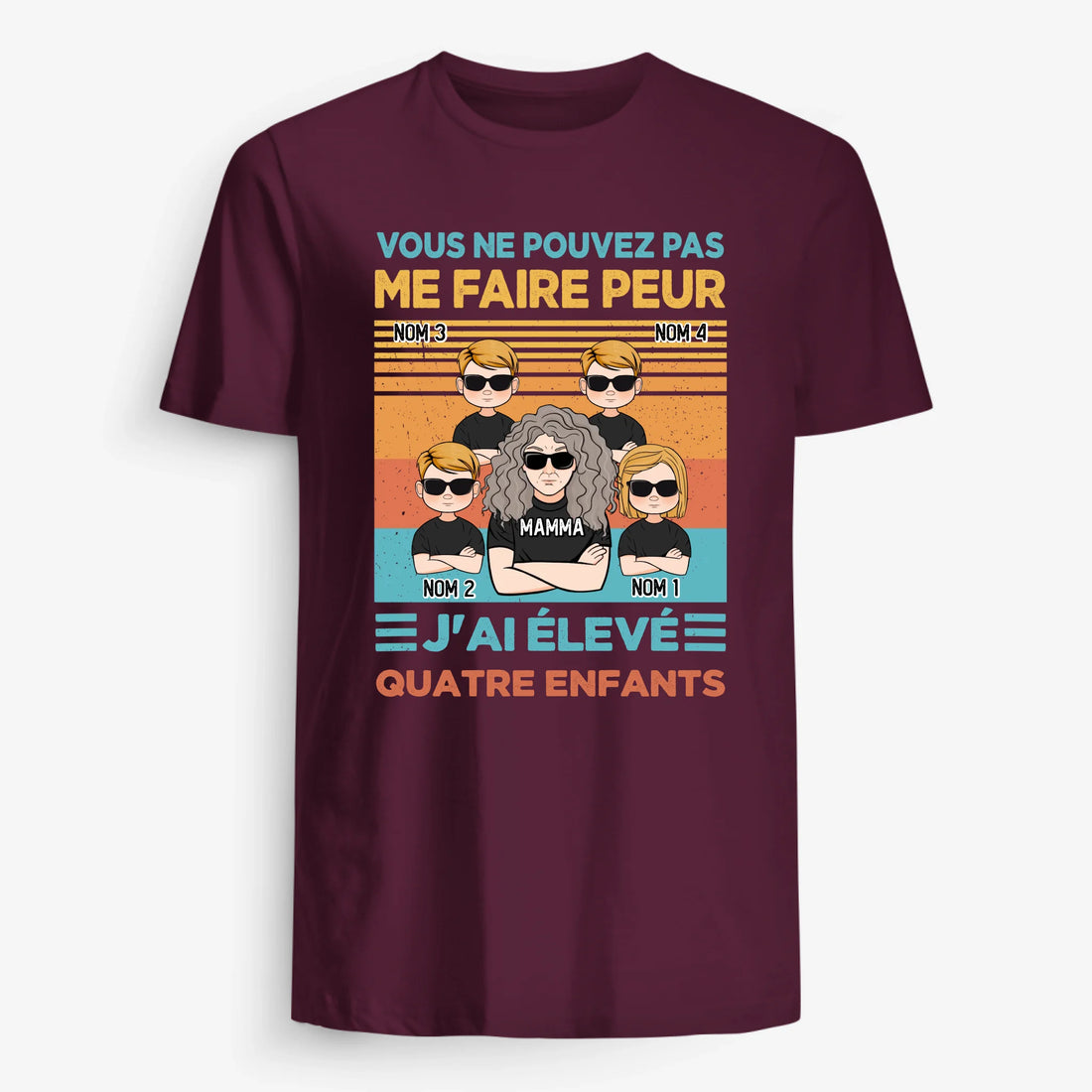 UNISEX T-SHIRT Front Dark