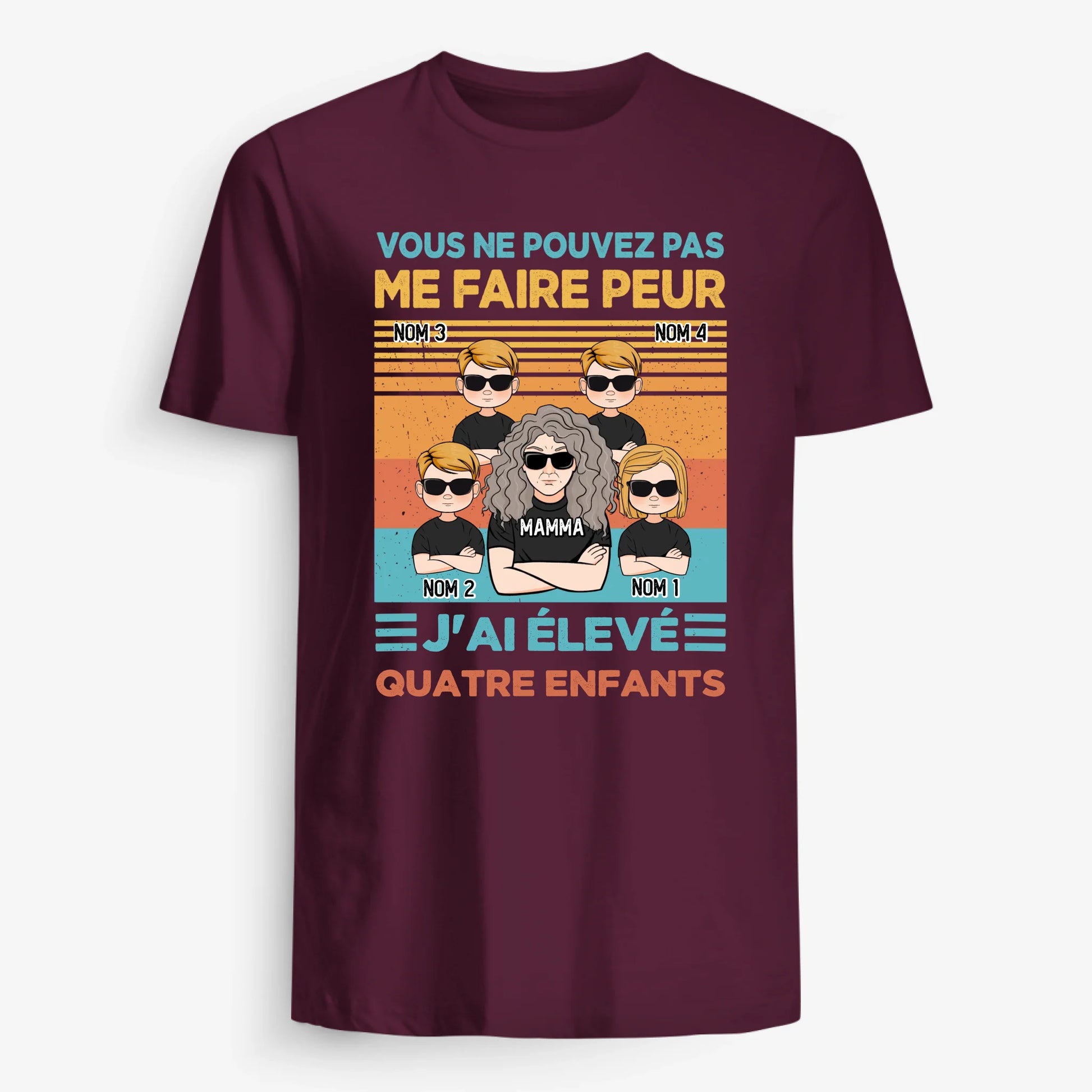 UNISEX T-SHIRT Front Dark