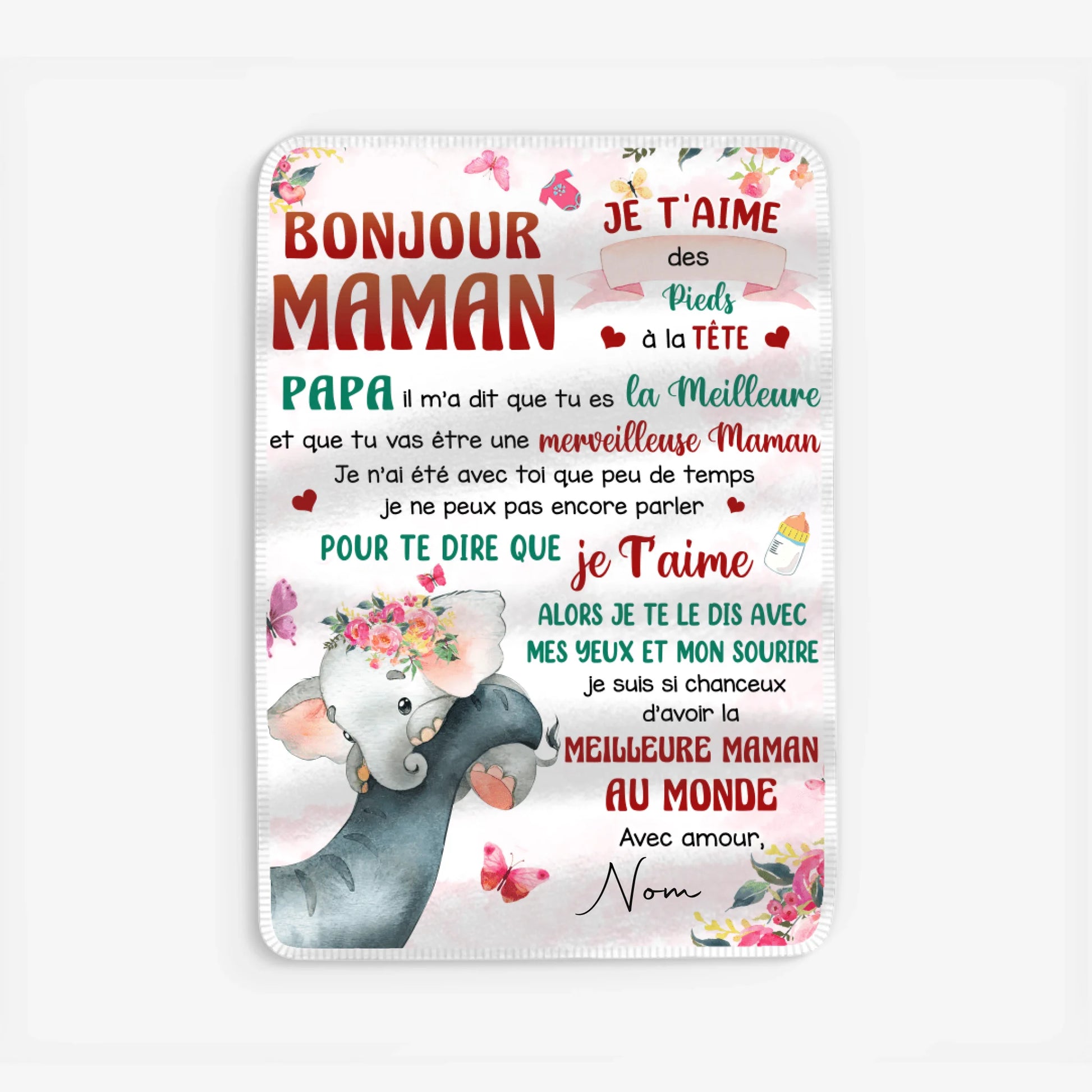 Fleece blanket Viền trắng