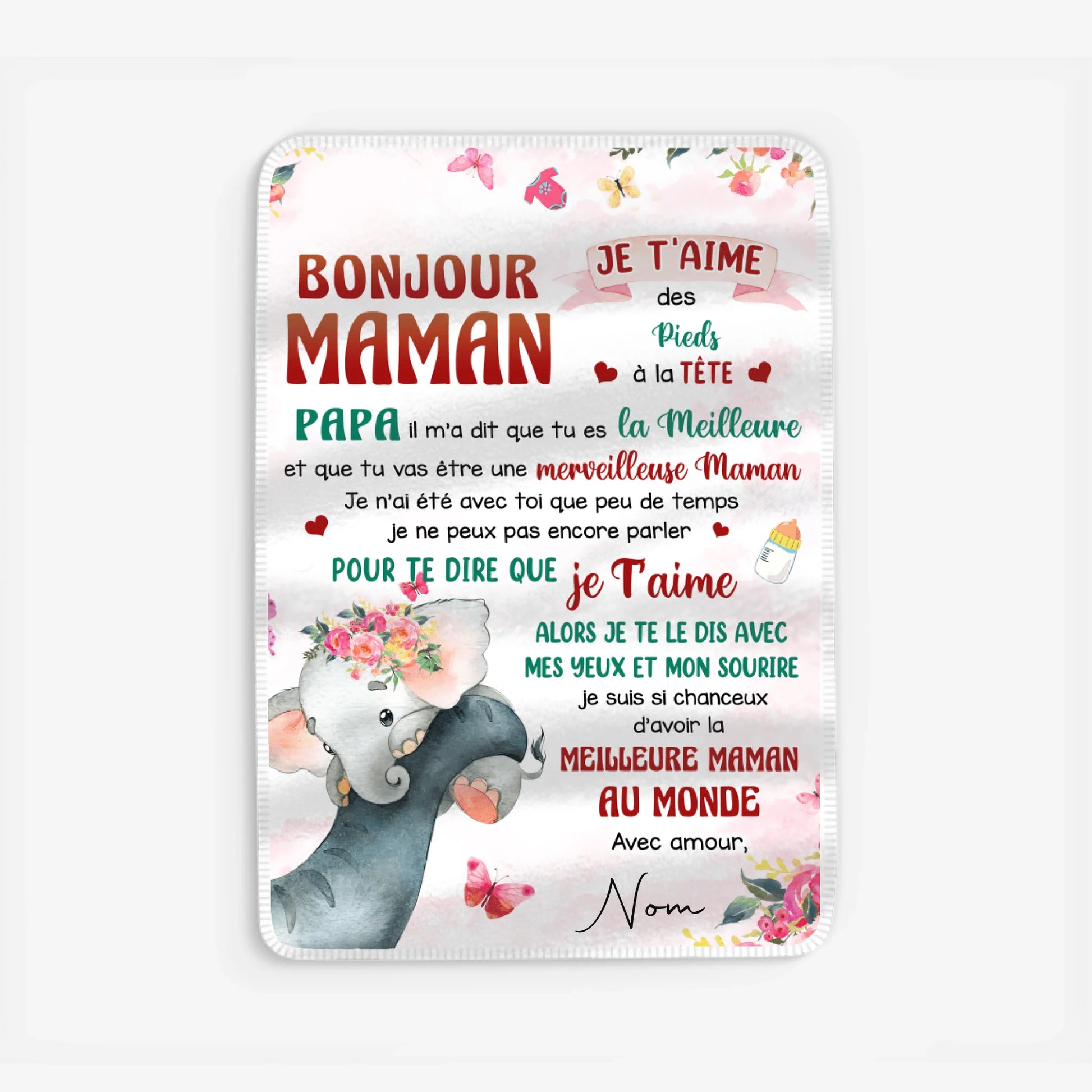 Fleece blanket Viền trắng