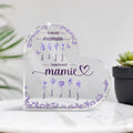 Heart Acrylic Plaque B