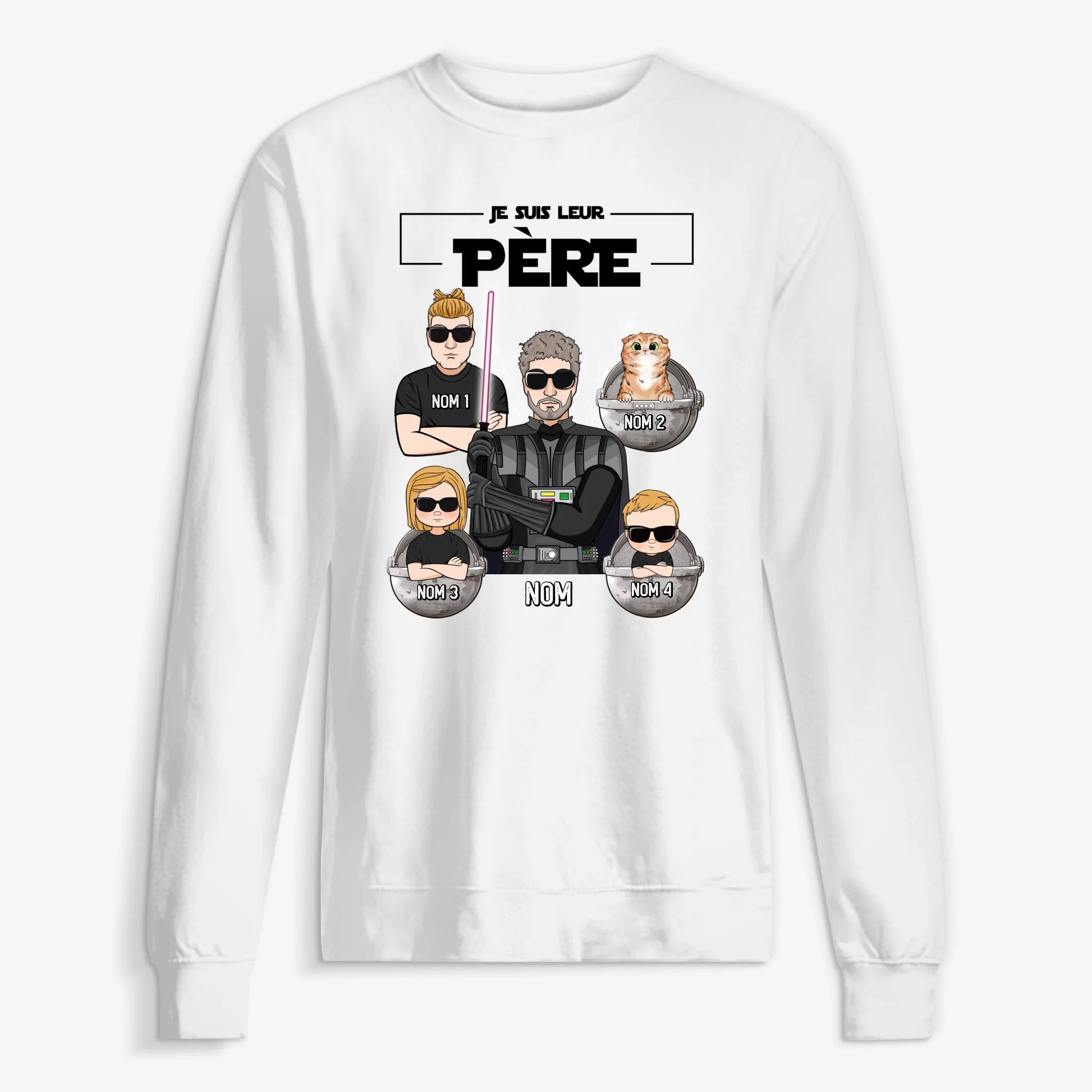 UNISEX SWEATSHIRT Front Light