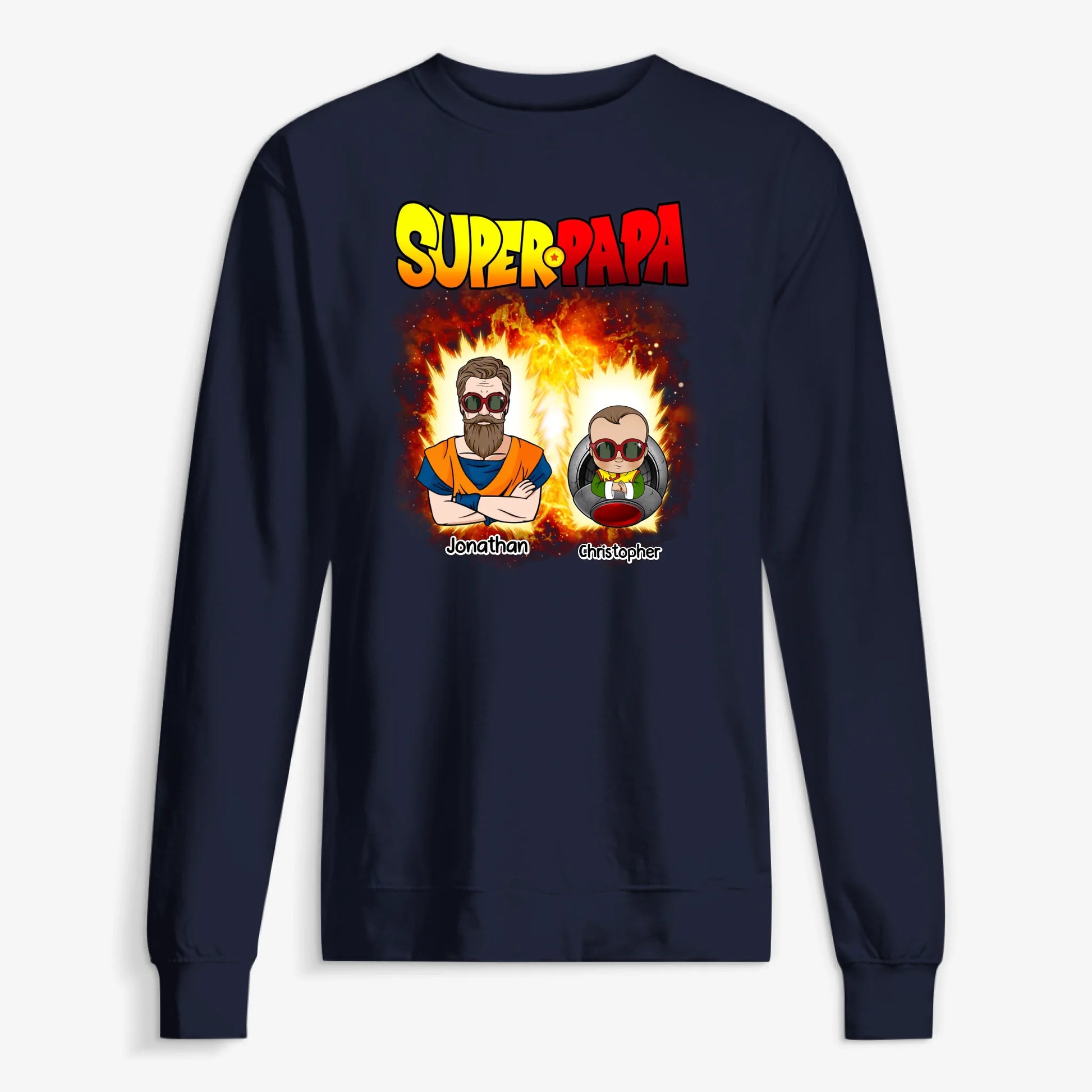 UNISEX SWEATSHIRT Front Dark