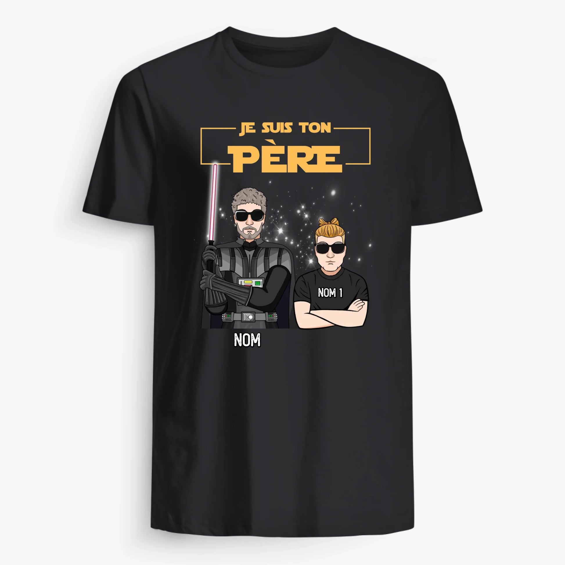 UNISEX T-SHIRT Front Dark