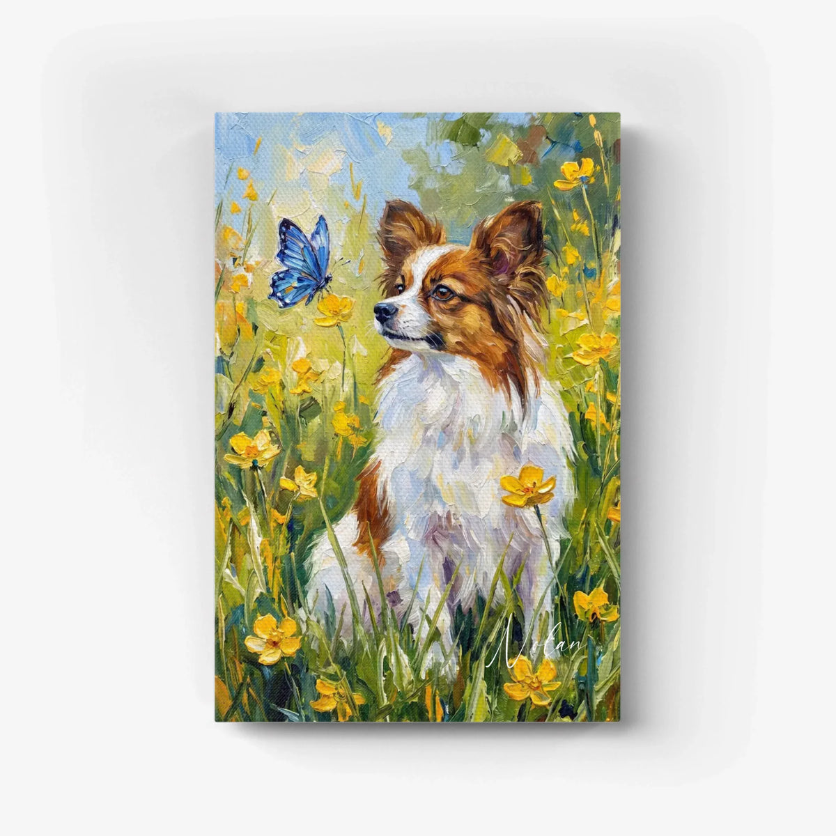 MK Canvas nền trắng 40x60