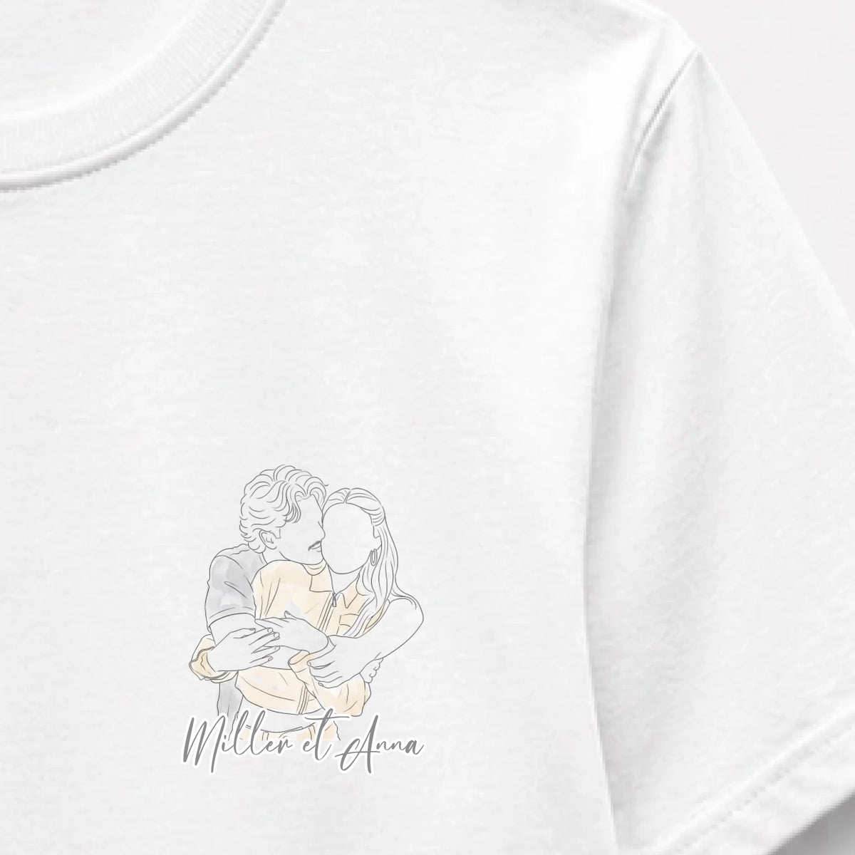 UNISEX T-SHIRT Front Light