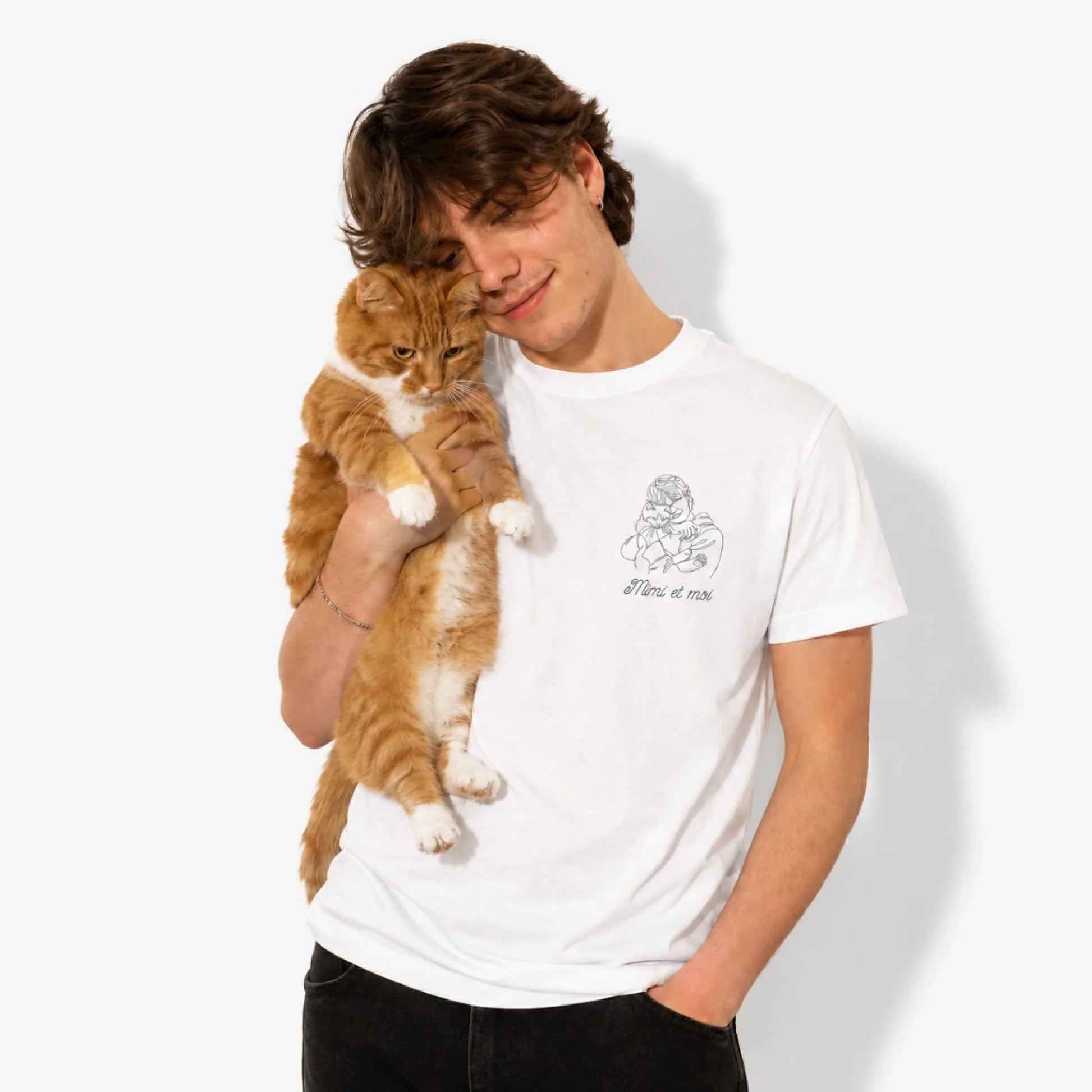boy x cat