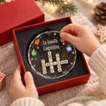 Child Lifting Personalized Christmas Ornament