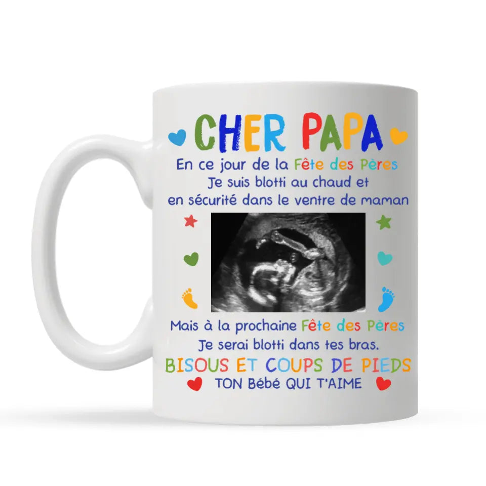 cadeau pour la 1ere fete des peres personnalisable tasse pour papa 1