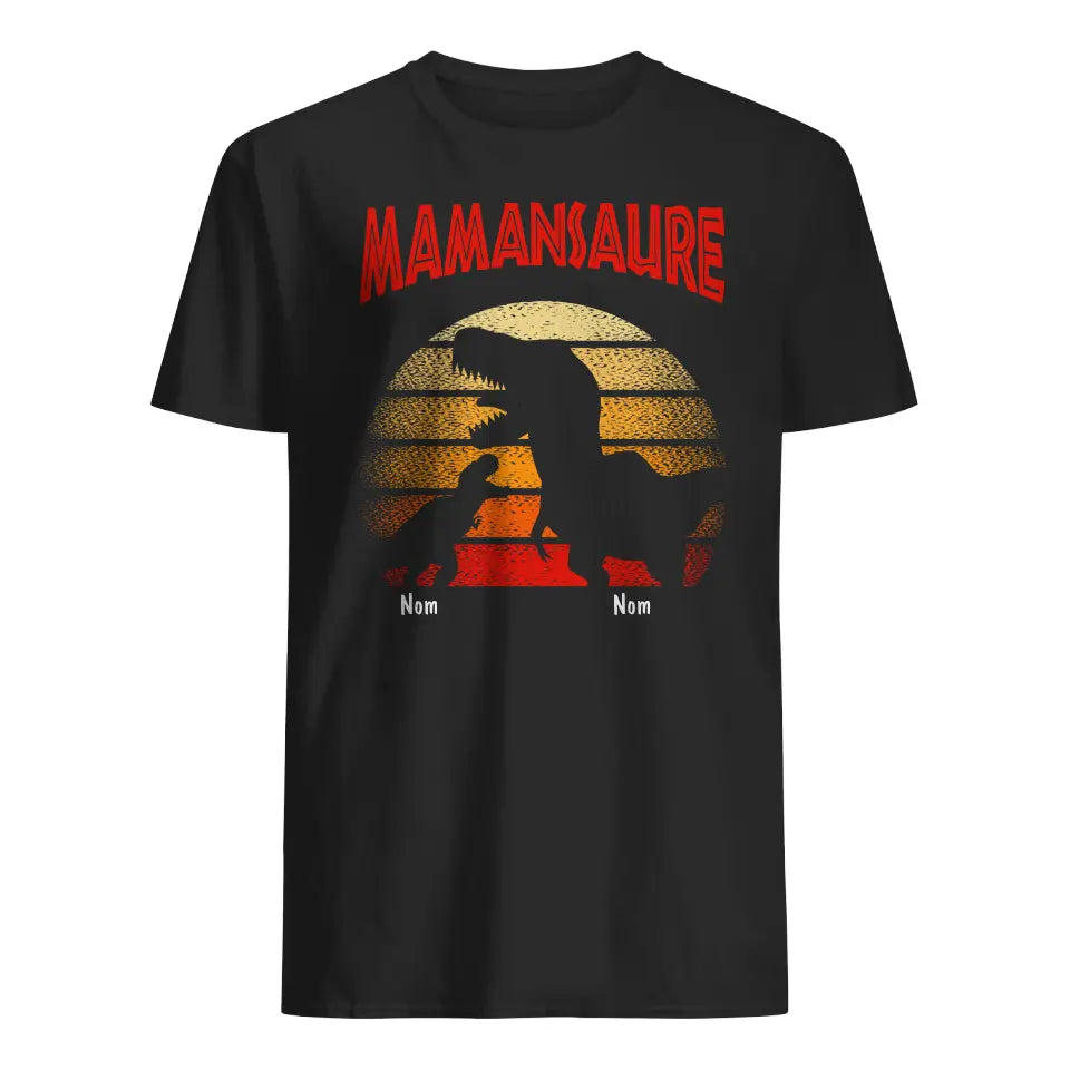 t shirt personnalise pour maman cadeau personnalise pour maman mamansaure