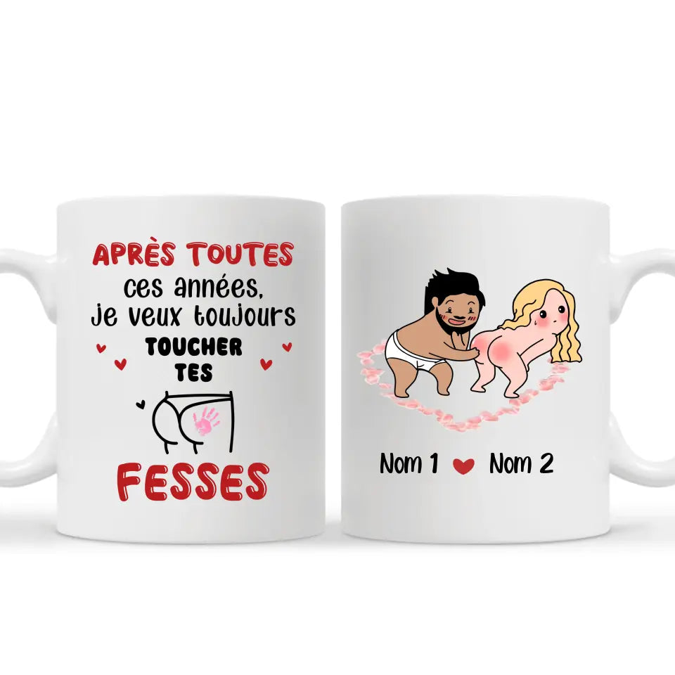 tasse personnalisee pour couple apres toutes ces annees