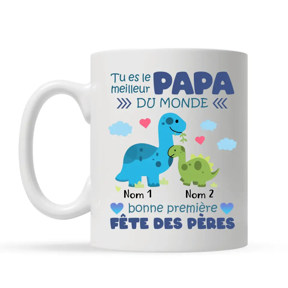 tasse personnalisee pour papa cadeau personnalise pour son pere je bent de beste papa ooit fijne eerste vaderdag