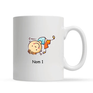 Mug personnalisé pour Maman | Cadeau personnalisé pour Sa Mère | Seules Les Meilleures Mamans Sont Promues Grand-Mère L'amour De