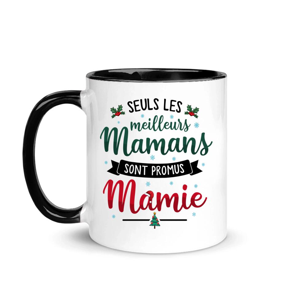 Mug mamie. Tasse Personnalisable. Cadeau Pour Grand-mère à Personnaliser.  Texte Et Graphisme by Piou Créations. Made in France 