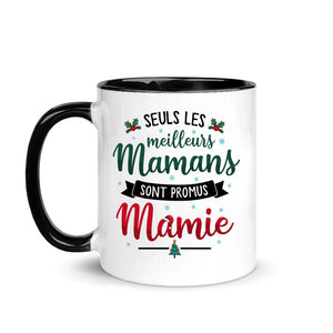 Mug personnalisé pour Mamie et Papi | Cadeau personnalisé pour Grandmère et Grandpère | Seules les meilleures mamans/papas sont promues mamie/papy