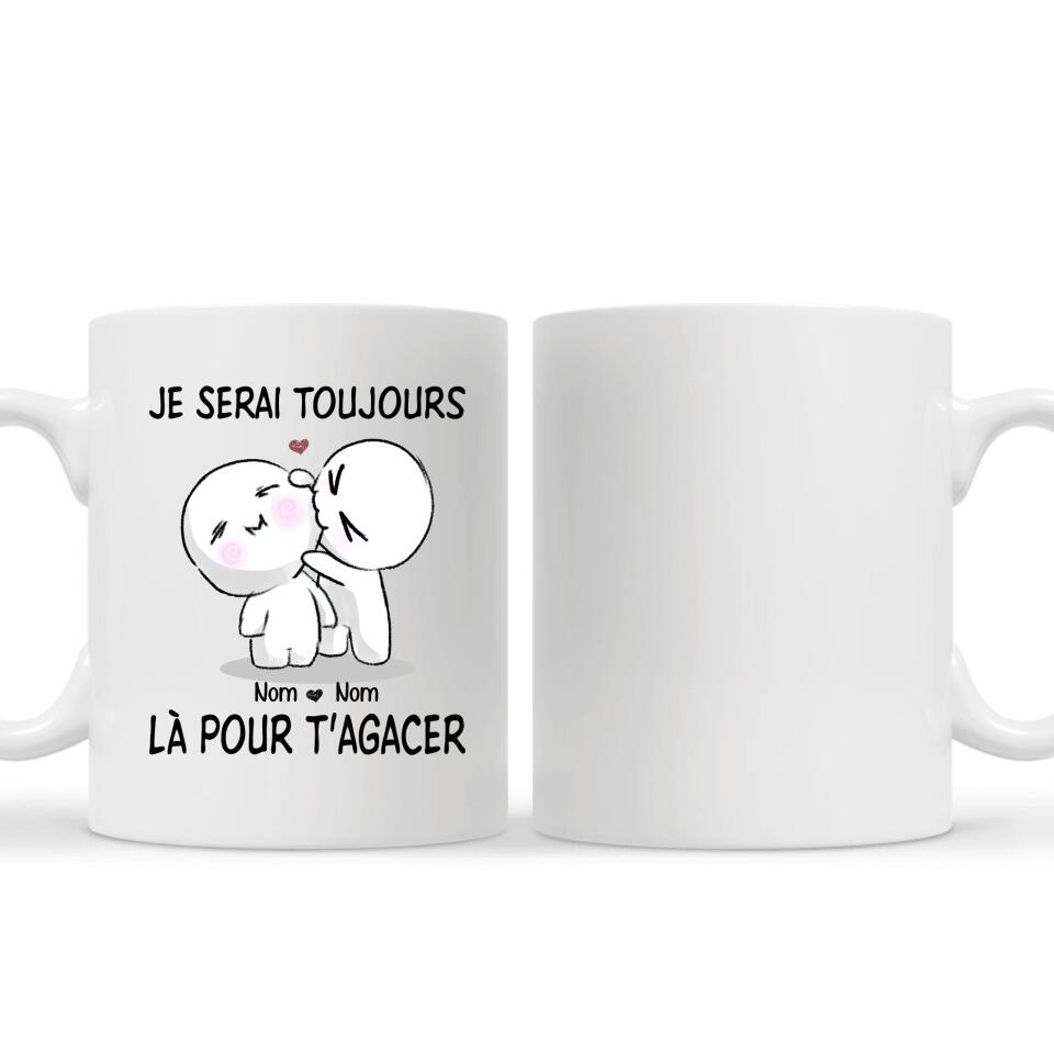 Mug Personnalisé - Pour Toujours Et À Jamais, Mug Couple, Cadeau