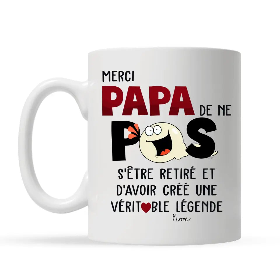 Mug personnalisé pour Mamie et Papi  Cadeau personnalisé pour Grandmè -  Koccie