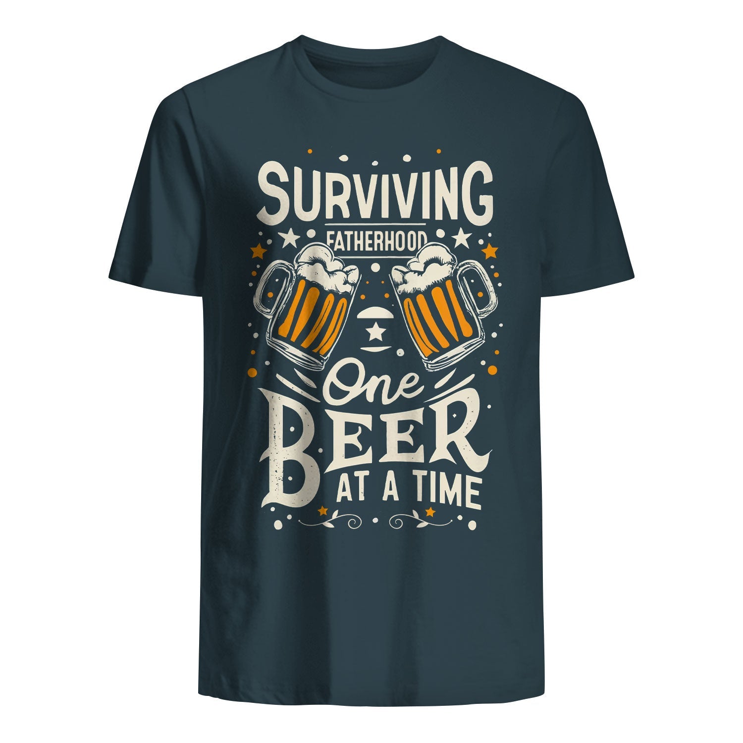 T-paita isälle - Selviytynyt isyydestä olut kerrallaan